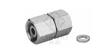 銅墊密封英管壓力表接頭